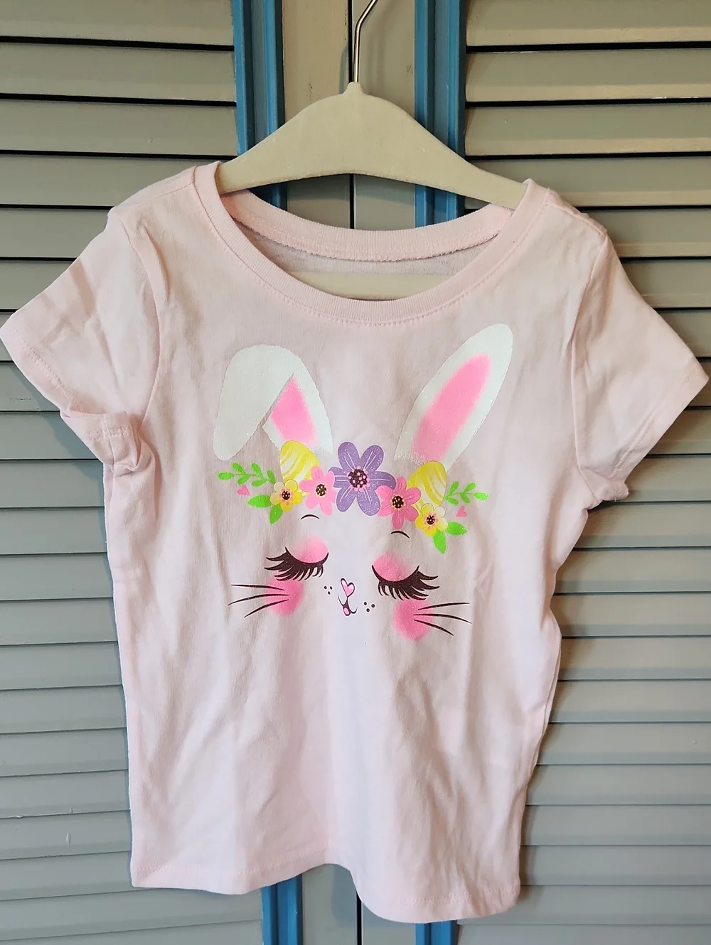 The Children's Place Pink Bunny Graphic T-Shirt